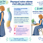 LA MINUTE DU DOS N°1 : Pourquoi notre colonne n’est-elle pas droite ?